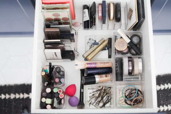 makeup drawer organizer