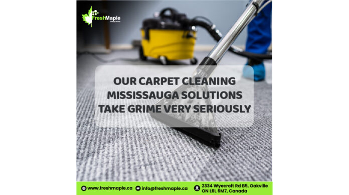 our carpet cleaning mississauga solutions take grime very seriously