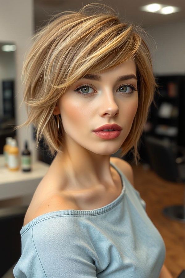 short haircut