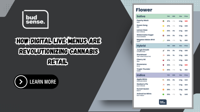 digital Live Menus