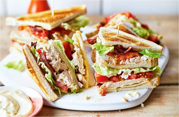 triple decker sandwich