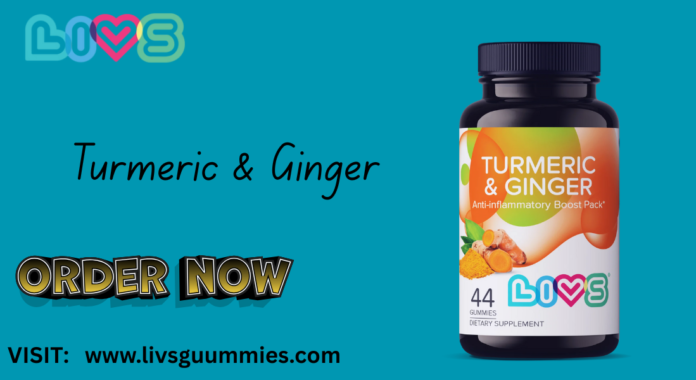 Natural Turmeric and Ginger Gummies
