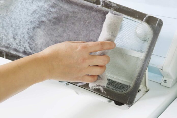 Cleaning Dryer Lint Trap
