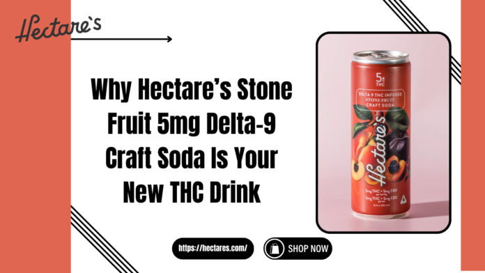 Hectare's Stone Fruit 5mg Delta-9 Craft soda
