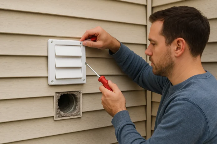 Dryer Vent Cover Replacement