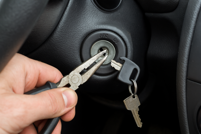 broken ignition key