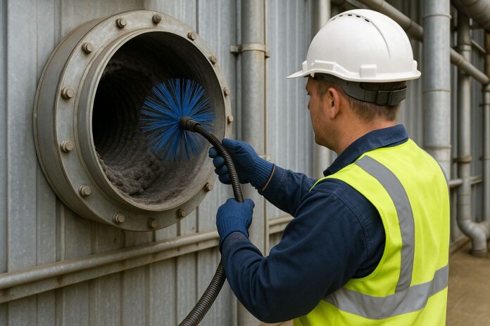 industrial dryer vent cleaning